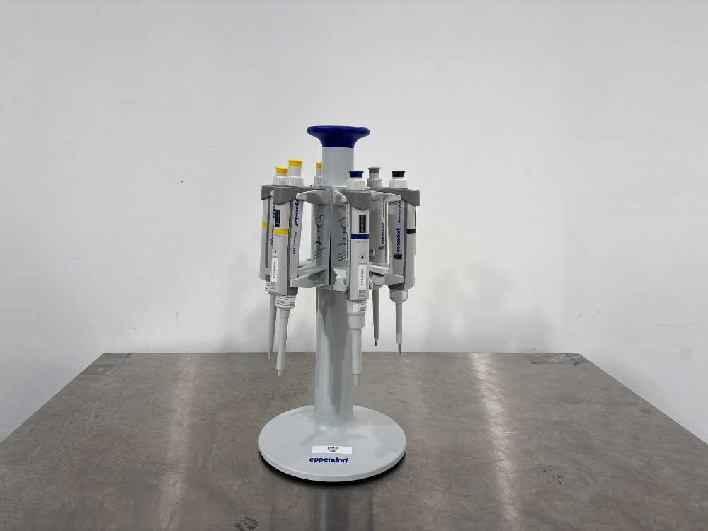 Image of Eppendorf Research Plus Pipettes x6 With Stand